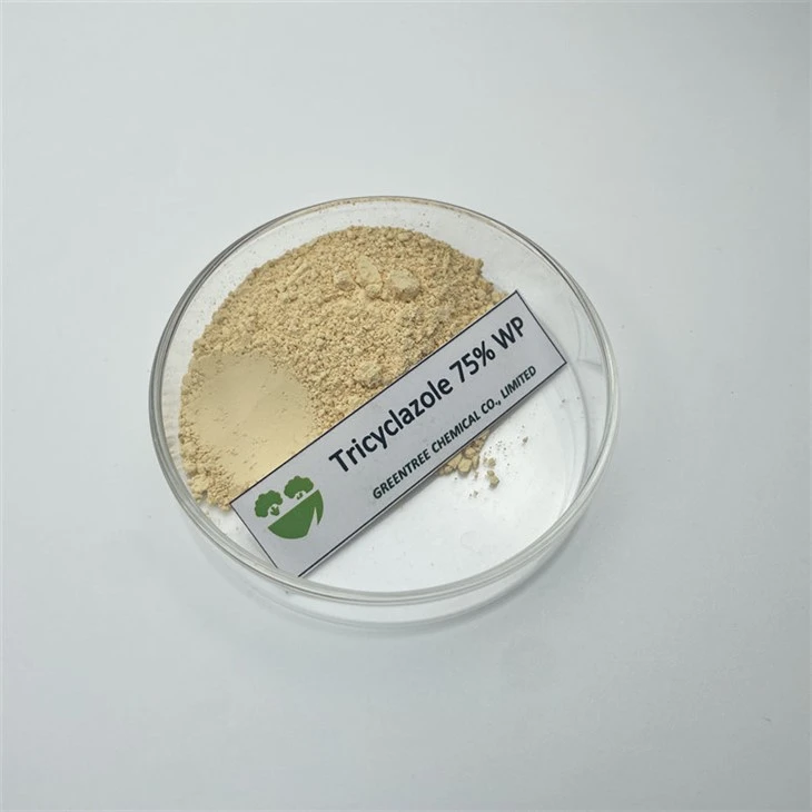 Tricyclazole 75% Wp پاؤڈر زرعی کیمیکل فنگسائڈ